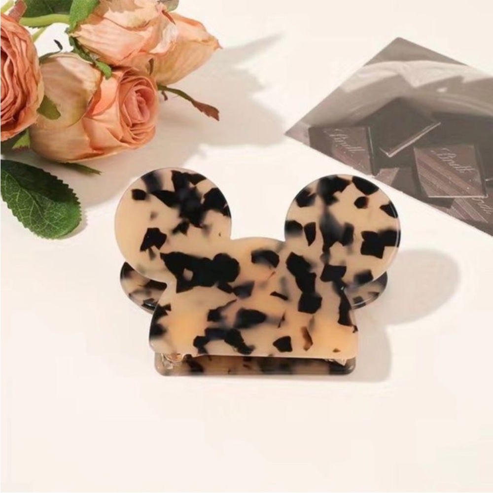 Tortoise Mouse Ears Hair Claw
